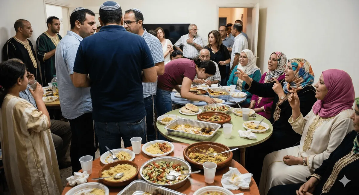 סידור שולחן לחינה מרוקאית