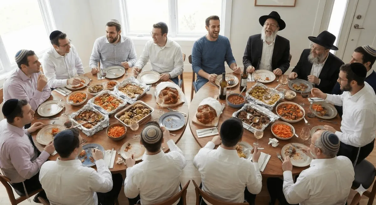 עריכת שולחן לשבת חתן