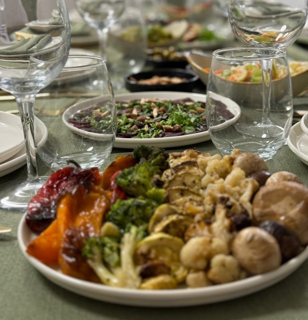 מנה בצלחת - סלטים